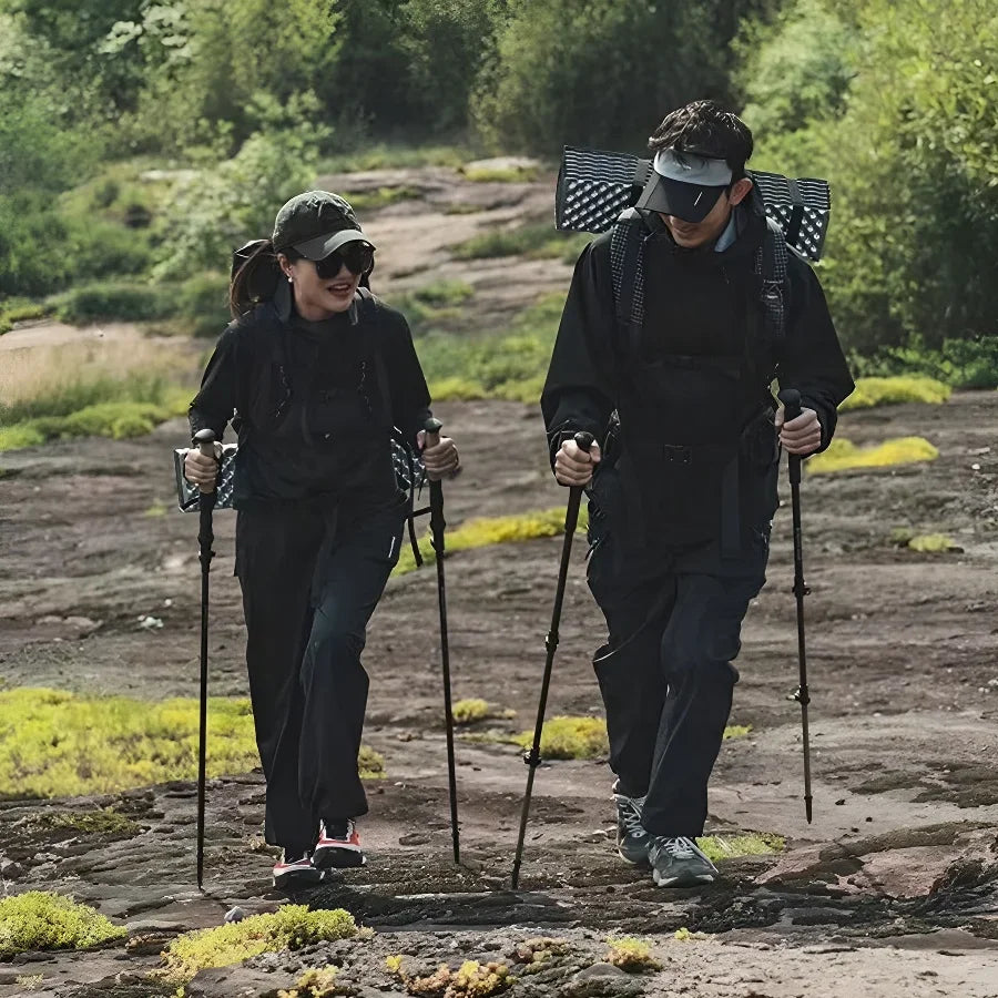Ultra-Lightweight Folding Trekking Pole – Telescopic Aluminum