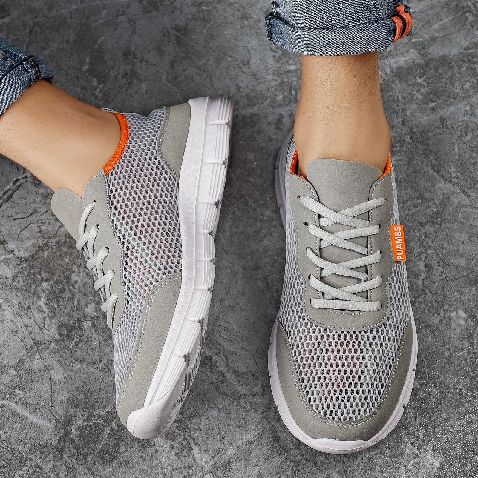 Men’s Lightweight Summer Mesh Running Sneakers