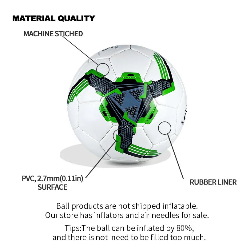 1pc Soccer Ball – Size 4/5 Wear-Resistant Soft Football for Training & Competition