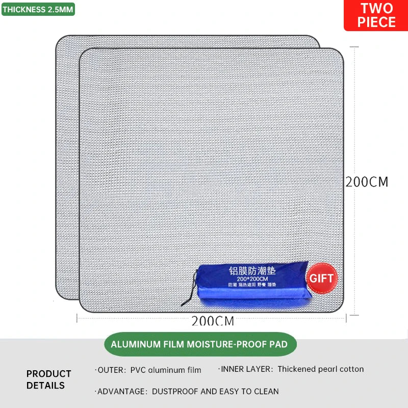 Outdoor Double-Sided Aluminum Film Camping Mat