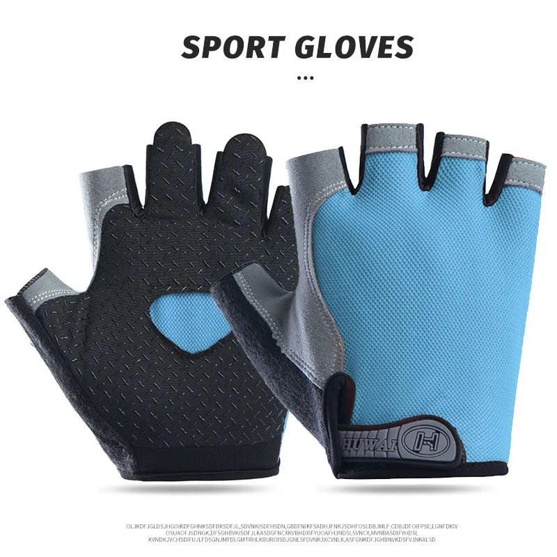 Unisex Fingerless Motorcyclist Gloves