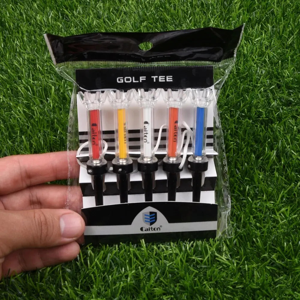 Improve Your Golf Game with the Caiton 5pcs Magnetic Plastic Golf Tee Set