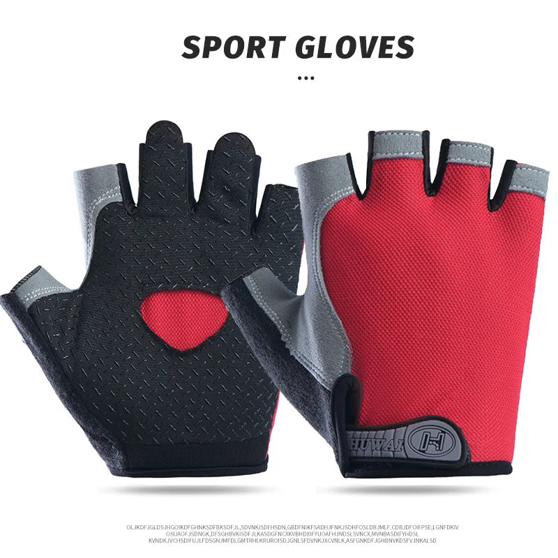 Unisex Fingerless Motorcyclist Gloves