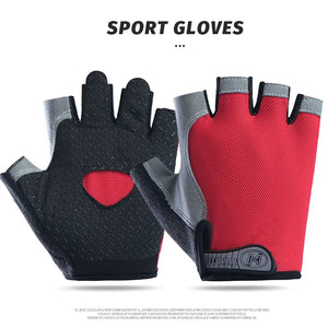 Unisex Fingerless Motorcyclist Gloves