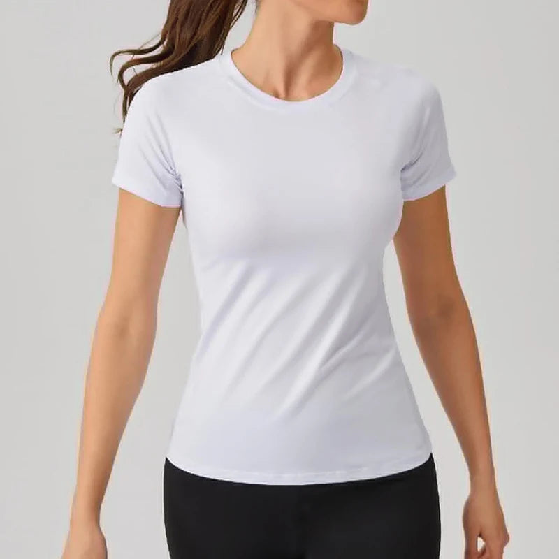 Women’s Short Sleeve Compression Workout Shirt