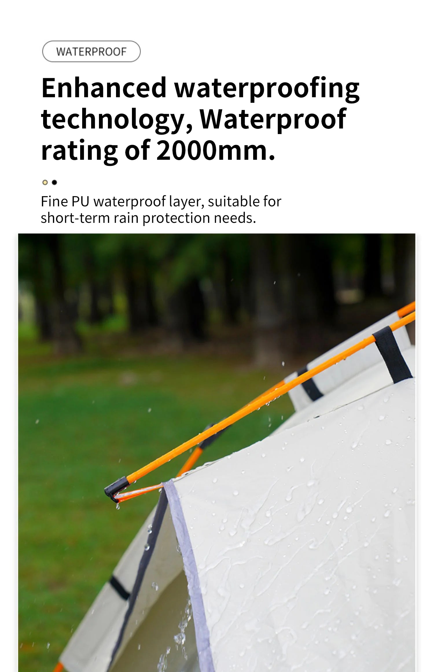 Outdoor Folding Tent – Fully Automatic Quick Opening Tent for 3-4 Person Camping