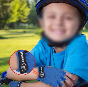 Kids Half Finger Cycling Gloves