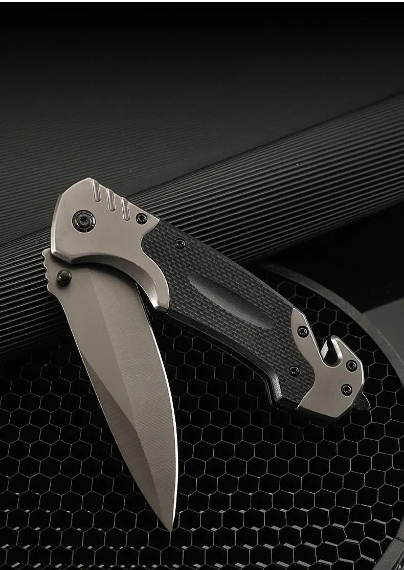 Outdoor Tactical Folding Survival Knife