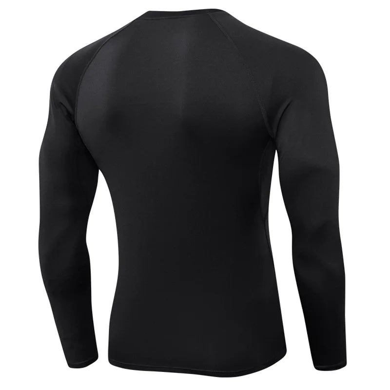 Men’s Long Sleeve Compression Workout Shirt