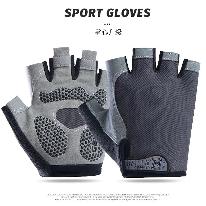 Unisex Fingerless Motorcyclist Gloves