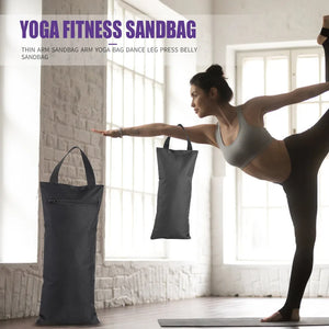 Fitness Yoga Sandbag with Inner Pouch – Weighted Workout Bag