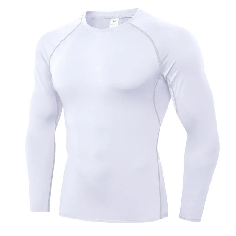 Men’s Long Sleeve Compression Workout Shirt