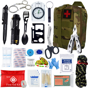 Tactical Car First Aid & Survival Kit