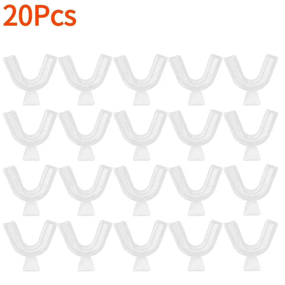 2–20Pcs Silicone Mouth Guard Night Teeth Protector