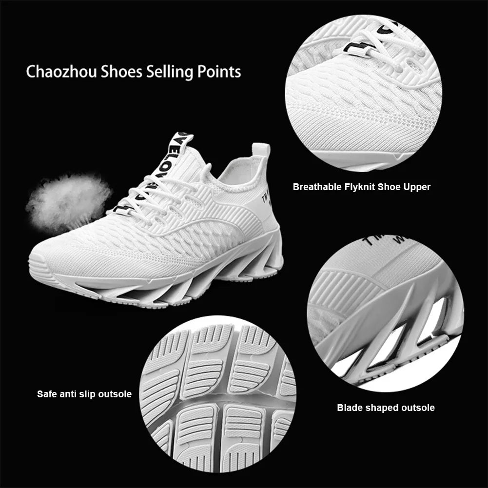 Men’s Breathable Mesh Walking & Running Sneakers