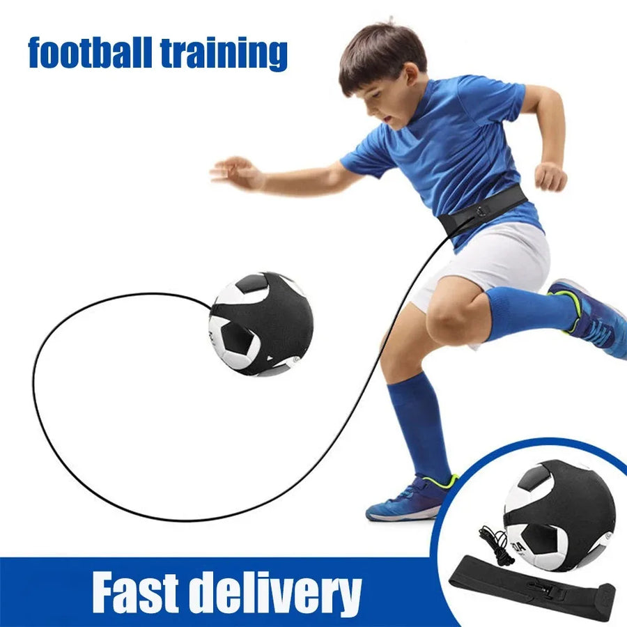 Football Kicking Trainer Belt – Adjustable Solo Soccer Practice Aid