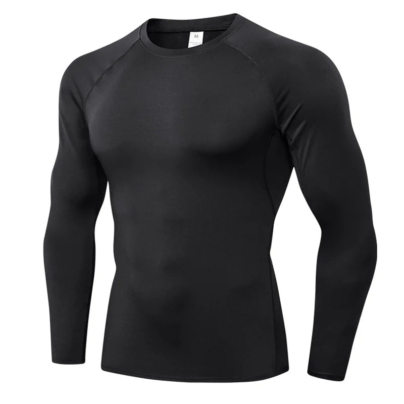 Men’s Long Sleeve Compression Workout Shirt