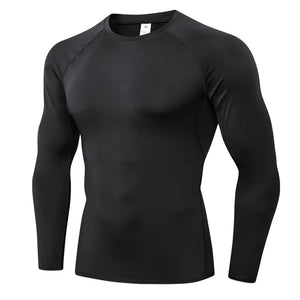 Men’s Long Sleeve Compression Workout Shirt