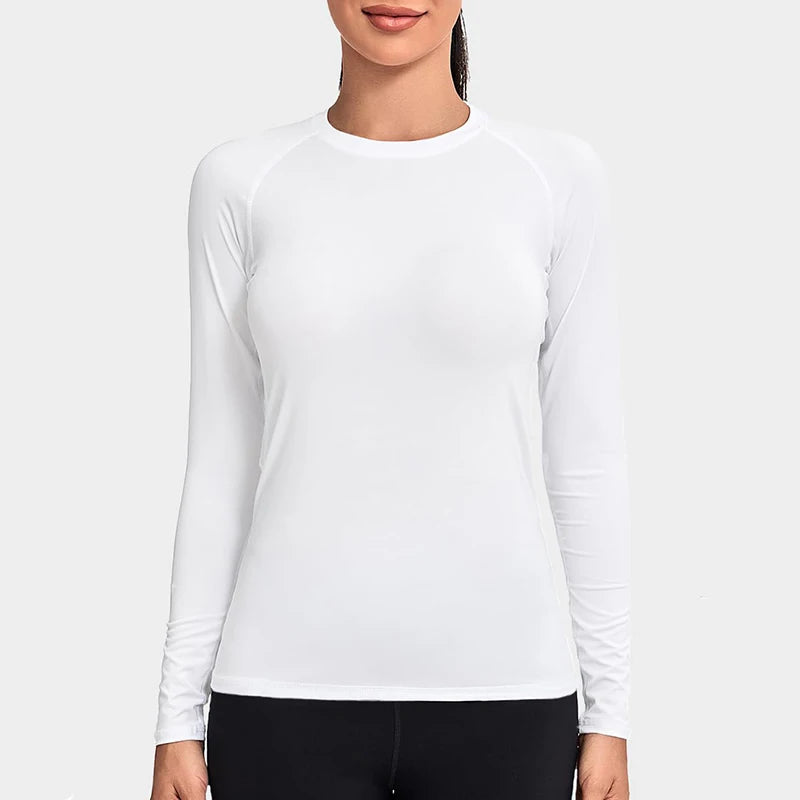 Women’s Long Sleeve Compression Workout Shirt