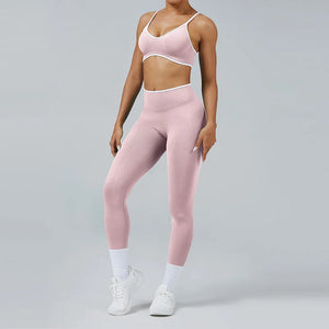 Seamless High-Waist 2-Piece Workout Set