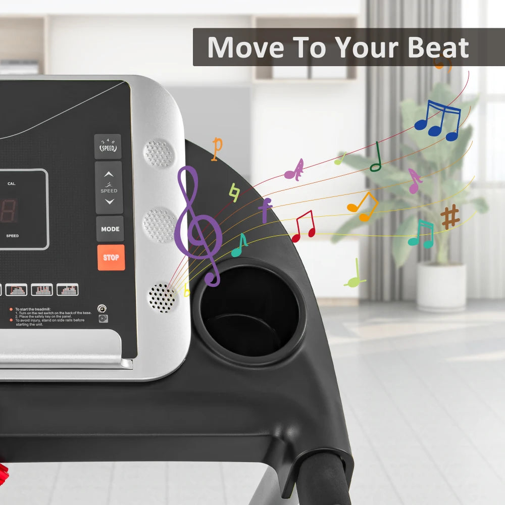 Easy Folding Electric Treadmill – 2.5HP for Home Use