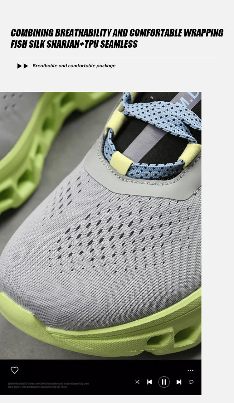 Men’s Lightweight Cushioned Running Sneakers