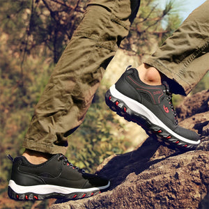Men’s Waterproof Leather Hiking & Tactical Shoes