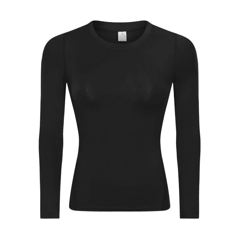 Women’s Long Sleeve Compression Workout Shirt
