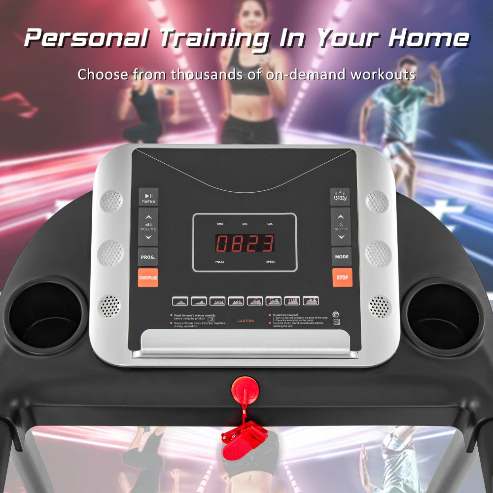 Easy Folding Electric Treadmill – 2.5HP for Home Use