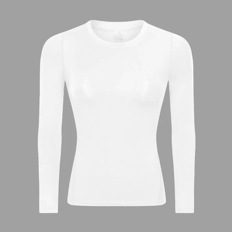 Women’s Long Sleeve Compression Workout Shirt