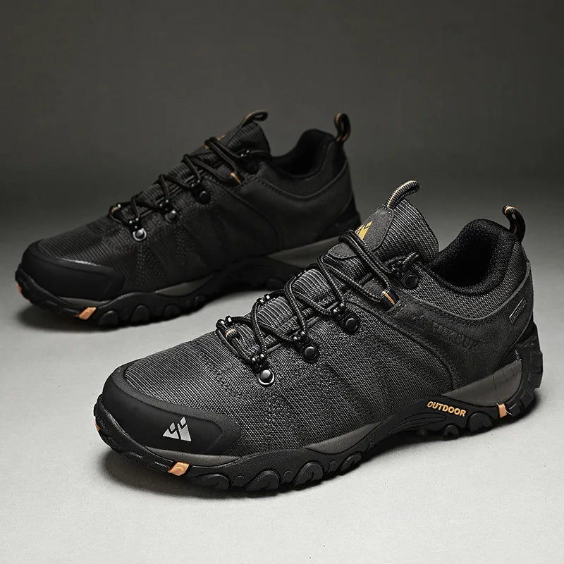 HIKEUP Men’s Non-Slip Breathable Hiking Shoes