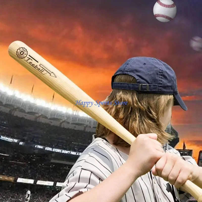 Hardwood Baseball Bat with Comfortable Grip