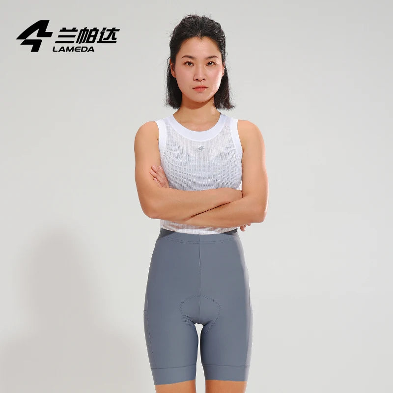 Lameda Women’s Quick-Dry Cycling Shorts with Pockets
