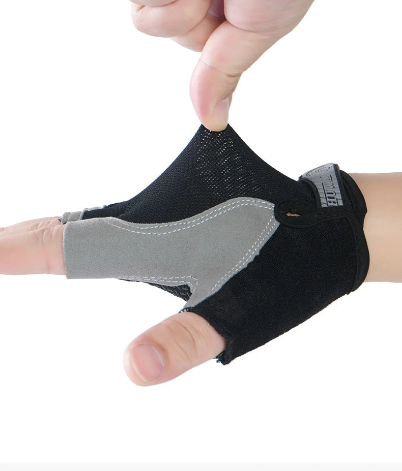 Unisex Fingerless Motorcyclist Gloves