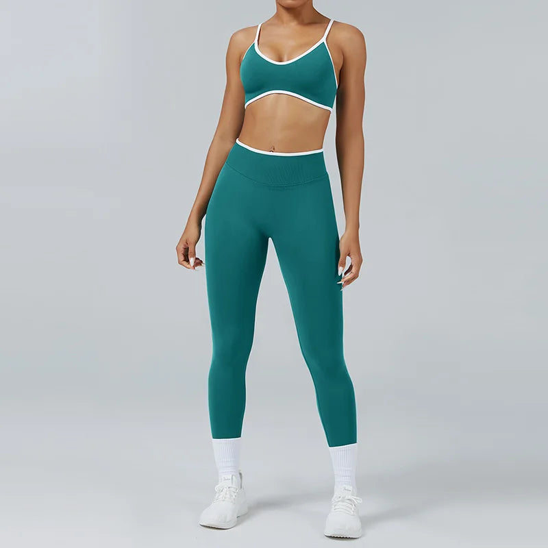 Seamless High-Waist 2-Piece Workout Set