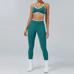 Seamless High-Waist 2-Piece Workout Set