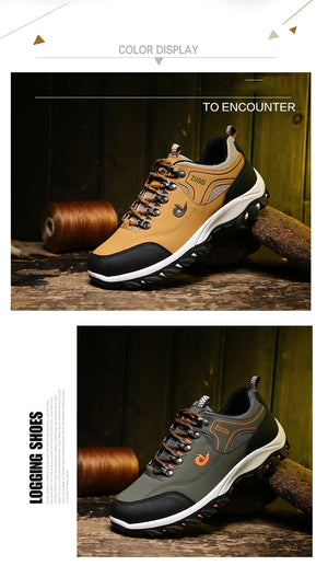Men’s Waterproof Leather Hiking & Tactical Shoes