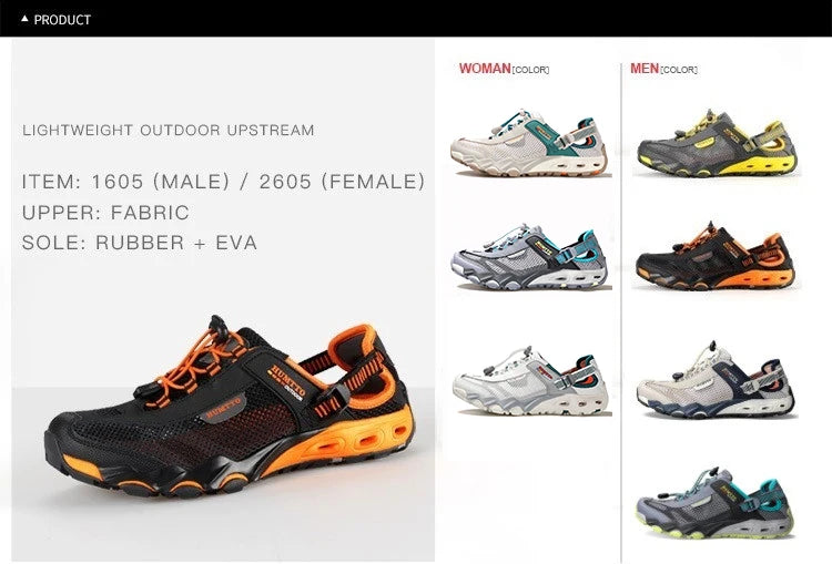 HUMTTO Men’s Summer Wading Hiking Shoes