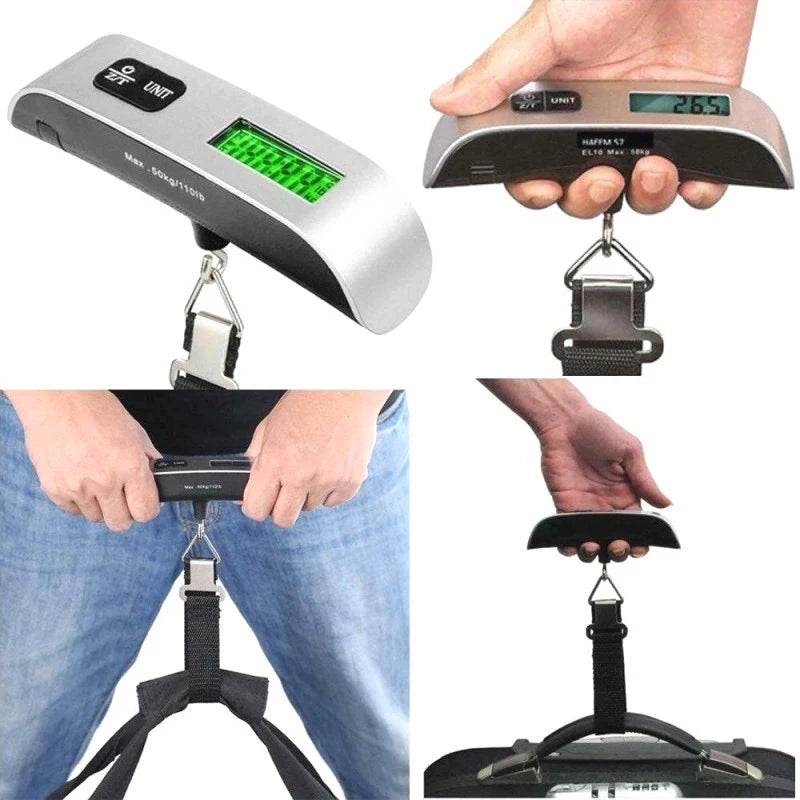 Digital LCD Display Luggage Hanging Scale