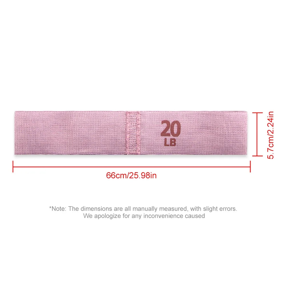 Anti-Slip Resistance Booty Bands – Glute & Thigh Workout