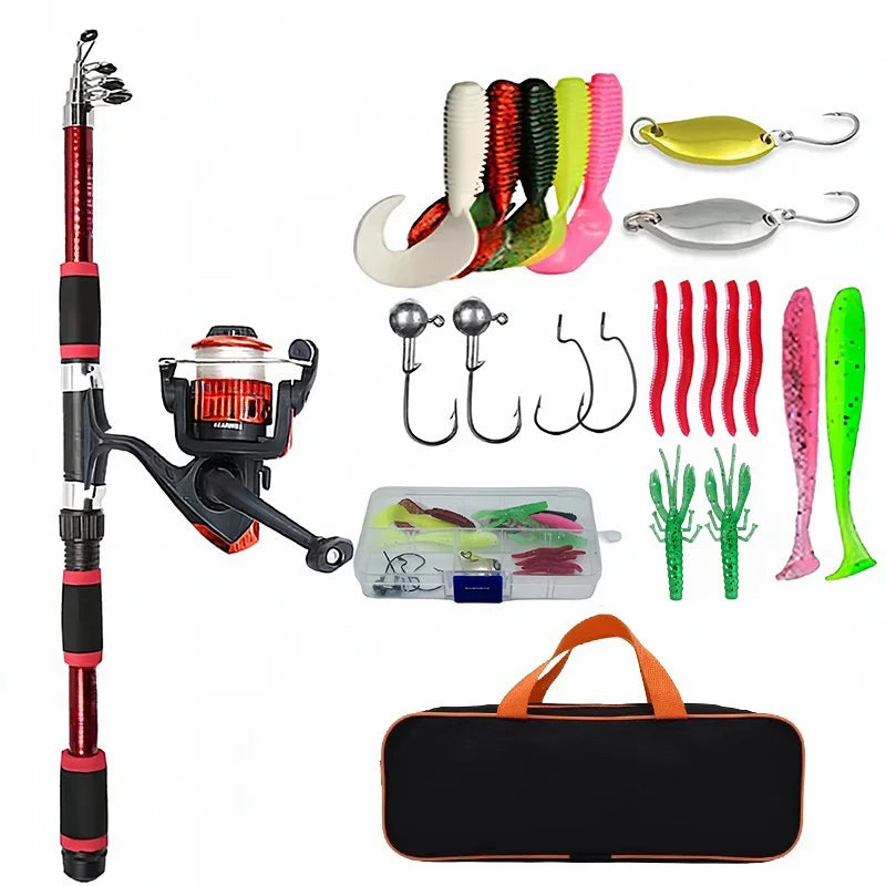 Fishing Pole Set Full Kits