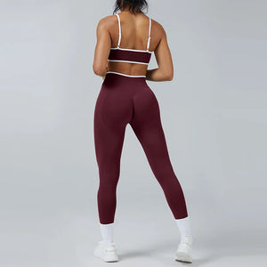 Seamless High-Waist 2-Piece Workout Set