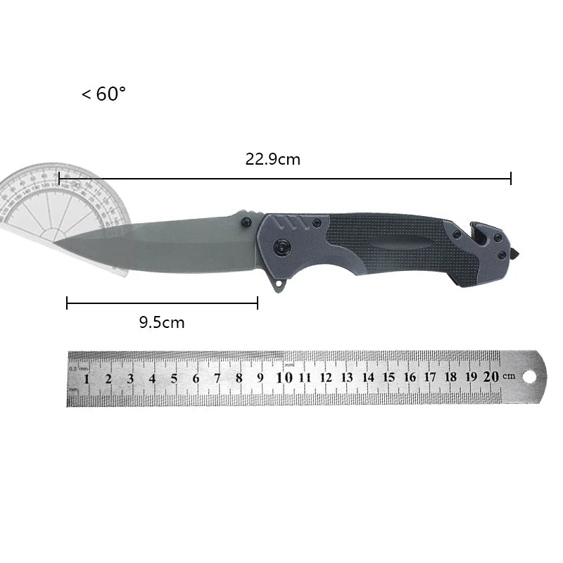 Outdoor Tactical Folding Survival Knife