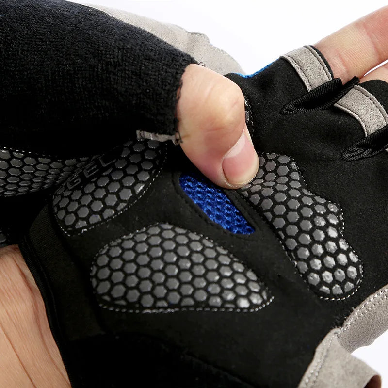Unisex Fingerless Motorcyclist Gloves