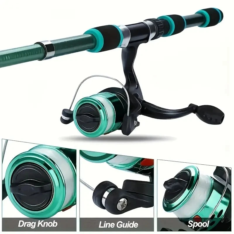 Fishing Pole Set Full Kits