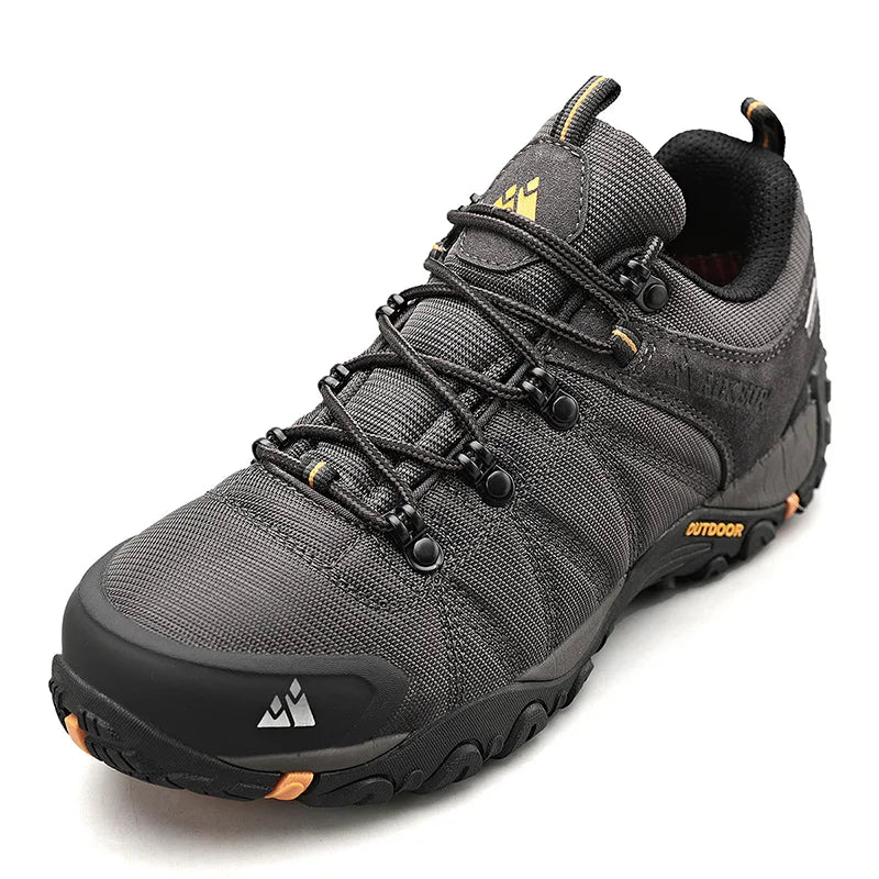HIKEUP Men’s Non-Slip Breathable Hiking Shoes