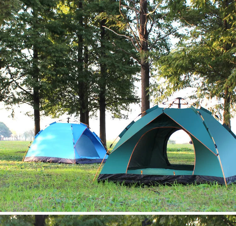 Outdoor Folding Tent – Fully Automatic Quick Opening Tent for 3-4 Person Camping