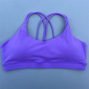 Women’s Solid Color High-Strength Sports Bra
