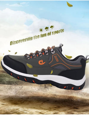 Men’s Waterproof Leather Hiking & Tactical Shoes