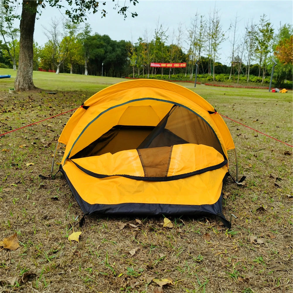 Lightweight Waterproof 1-Person Backpacking Tent